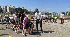 Спортивный праздник посвятили Дню России