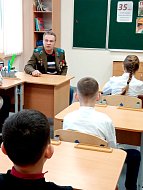В школе МОУ "СОШ с. Сулак" прошла встреча учащихся с воинами - интернационалистами