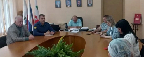 В Краснопартизанском районе семьи участников СВО пришли на очередной прием 