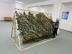 В Доме культуры села Большая Сакма изготовлена очередная масксеть