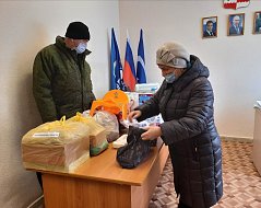 Гуманитарная помощь  от краснопартизанцев продолжает поступать 