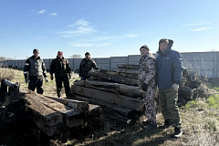 Волонтеры «За наших Краснопартизанский район» отправили на СВО крупногабаритные стройматериалы