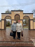 Туристы старшего поколения посетили парк  в городе Пугачев