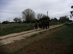  Парад у дома, организованный юными жителями села Сулак, посвящён 80-летию Великой Победы