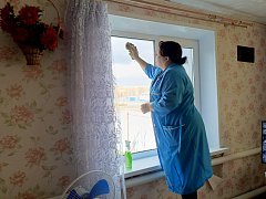 КЦСОН Краснопартизанского района участвует в акции помощи "Ветеран живет рядом"