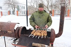 В поселке Горный проводили Зиму
