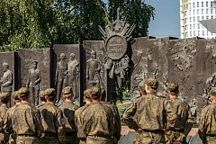 Саратовские гвардейцы завершили участие в окружных сборах  