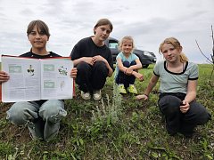 Библиотекарь в с. Толстовка организовала экскурсию на природу по страницам Красной книги