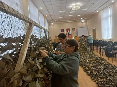 В Краснопартизанском районе продолжают помогать фронту