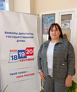 Краснопартизанцы активно участвуют в выборах