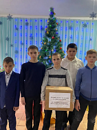 Учащиеся школы поселка Петровский приняли участие в акции «Письмо и посылка солдату»