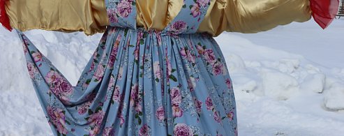 В поселке Горный проводили Зиму