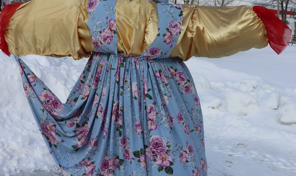 В поселке Горный проводили Зиму