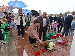 Краснопартизанцы почтили память  земляков, погибших в годы Великой Отечественной войны