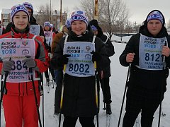 Краснопартизанские лыжники стали участниками массовой гонки "Лыжня России"