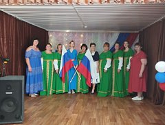 В преддверии Дня России в сельском клубе с.Беленка состоялась концертная программа «Тебе, Россия, посвящается!»