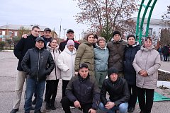 Краснопартизанский район проводил еще одну группу мобилизованных