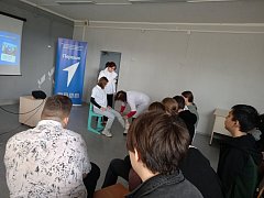 Для учащихся 9 "А" класса прошёл урок первой помощи