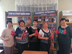 В клубе «Добрые встречи» прошёл литературно-музыкальный час, посвященный Победе