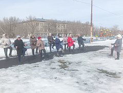 "Серебряные" волонтеры посвятили спортивное мероприятие Крымской весне