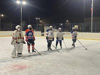 Продолжается подготовка к зимнему периоду площадок в рамках проекта «Дворовый тренер». 