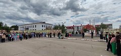 Педагоги и студенты Краснопартизанского лицея приняли участие в митинге, посвященном Дню памяти и скорби