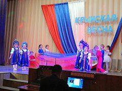 "Крымская весна" пришла на улицы поселка Горный