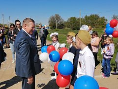 В Беленке открыт обелиск   «Воинам-победителям»  и Сквер Победы