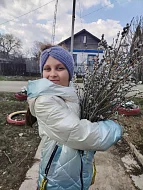 Сохраняя обычаи предков: волонтеры раздали веточки Вербы в преддверии Вербного Воскресения