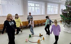 В ДК с.Большая Сакма прошла игровая программа для детей «Новогодняя тусовка»