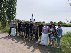 Краснопартизанцы стали участниками акции "Вода России"