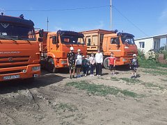 Ребята побывали в гостях у механизаторов