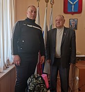 Еще трое  добровольцев  отправились на защиту Родины