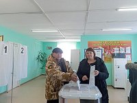 Жители Краснопартизанского района продолжают активно приходить на избирательные участки