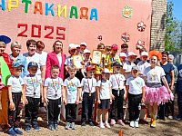 Малыши района стали участниками "СПАРТАКИАДЫ-2025"