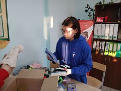 Студенты Краснопартизанского политехнического лицея приняли участие в акции «Волшебные варежки»