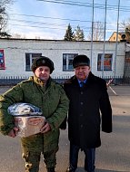 Глава района Юрий Бодров побывал в центрах военной подготовки, где находятся мобилизованные земляки