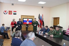 Семье Алексея Кристя, погибшего в ходе выполнения воинского долга, передан Орден Мужества