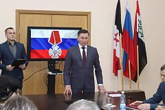 Семье Алексея Кристя, погибшего в ходе выполнения воинского долга, передан Орден Мужества