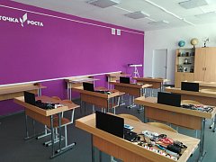 В МОУ «СОШ с. Сулак» подходят к концу ремонтные работы в "Точке Роста"