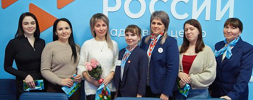 ТЕПЛАЯ ВСТРЕЧА К ПРАЗДНИКУ МИЛЫХ ДАМ