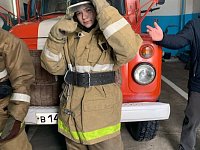 Школьники с.Сулак побывали в пожарной части