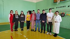 Веселая эстафета прошла для студентов  и их педагогов