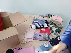 Студенты Краснопартизанского политехнического лицея приняли участие в акции «Волшебные варежки»
