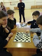 На кубок храма прошел турнир по шашкам