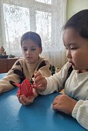 В районном доме творчества п. Горный прошла акция "Красный тюльпан"