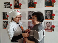 Коллектив ГУЗ СО "Краснопартизанская РБ" присоединился к Всероссийским акциям и инициативам ко Дню Великой Победы