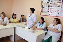 КЦСОН Краснопартизанского района совместно с районной больницей  провели мероприятие, направленное на продление активного долголетия