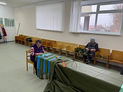 В Доме культуры села Большая Сакма изготовлена очередная масксеть