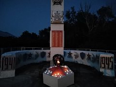 В акции "Свеча  Памяти" приняли участие работники СДК с. Толстовка 
